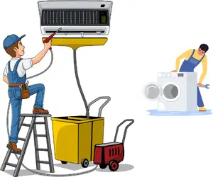 AC and water purifier service website design