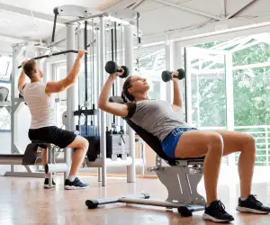 Gym and beauty salon website development