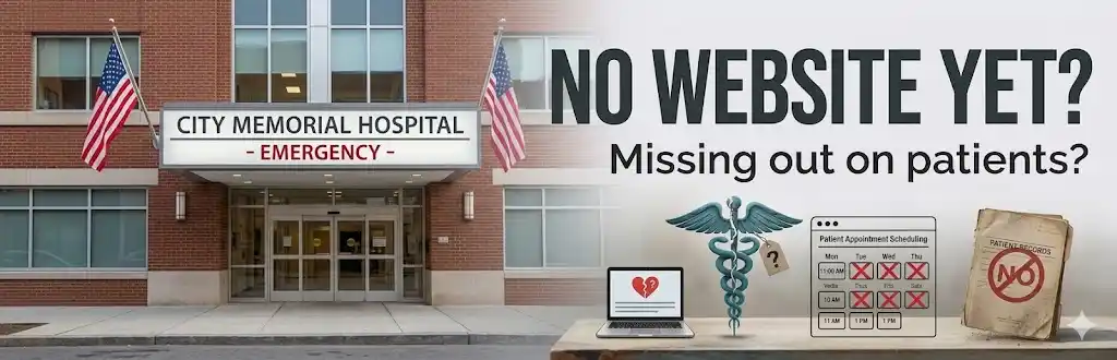 hospital website development online appointment system