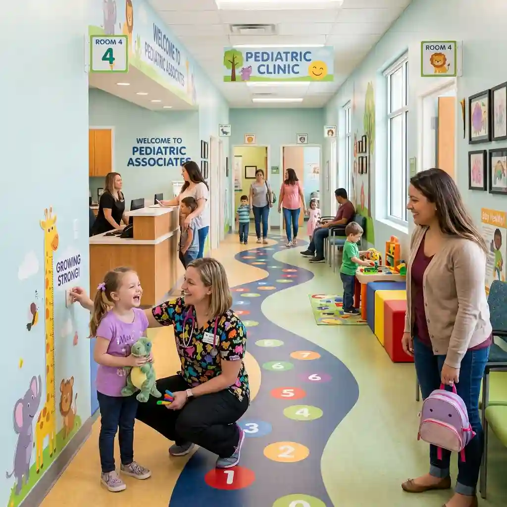 Pediatric clinic website