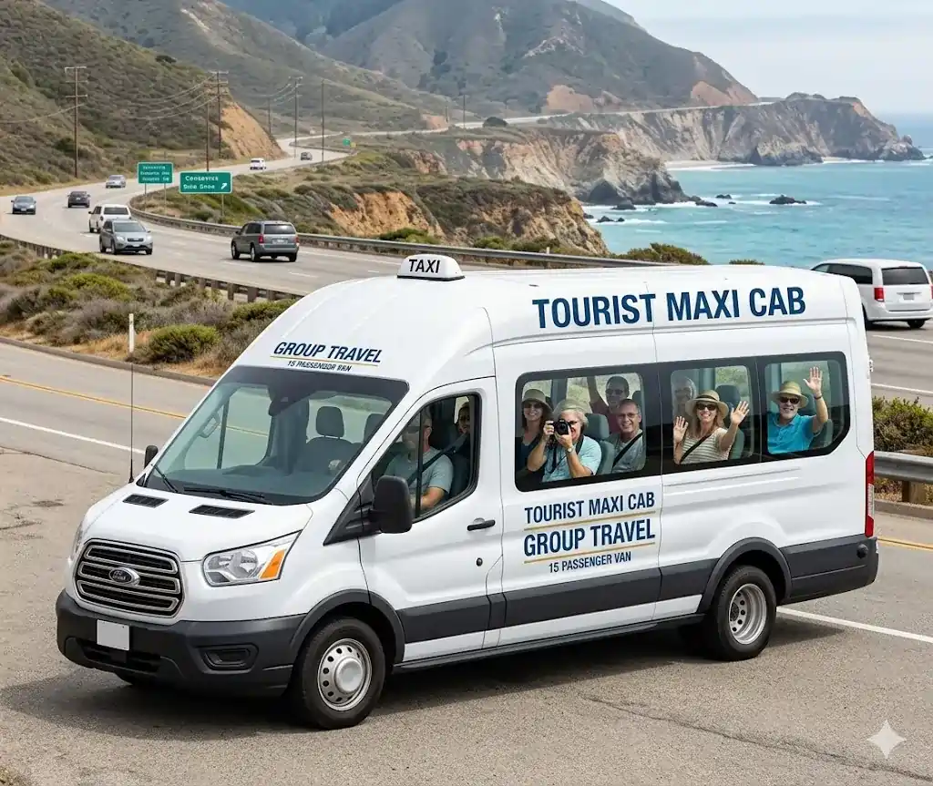 Tourist taxi website development USA